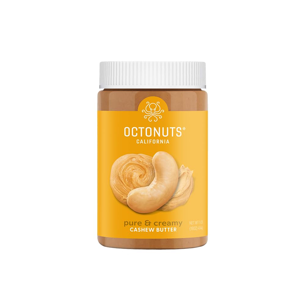 Creamy Nut Butter – Single Ingredient, 16 oz