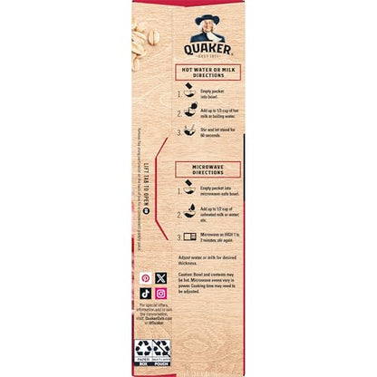 Instant Oatmeal – Maple Brown Sugar, 48 Packets