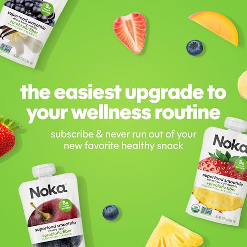 Organic Fruit Smoothie Pouches – Superfood Variety Pack