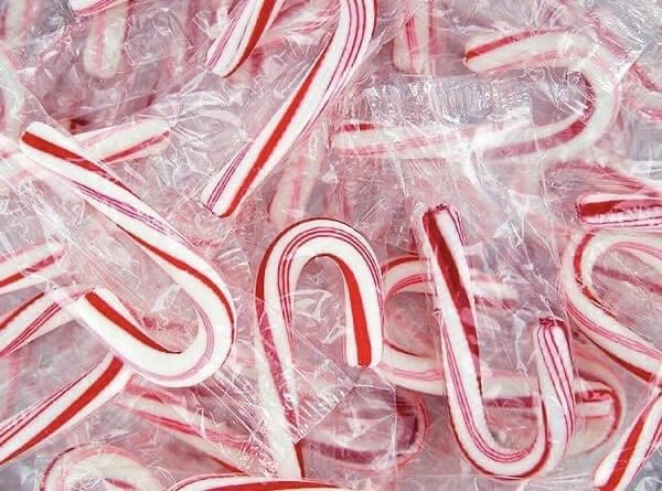 Mini Peppermint Candy Canes – Individually Wrapped