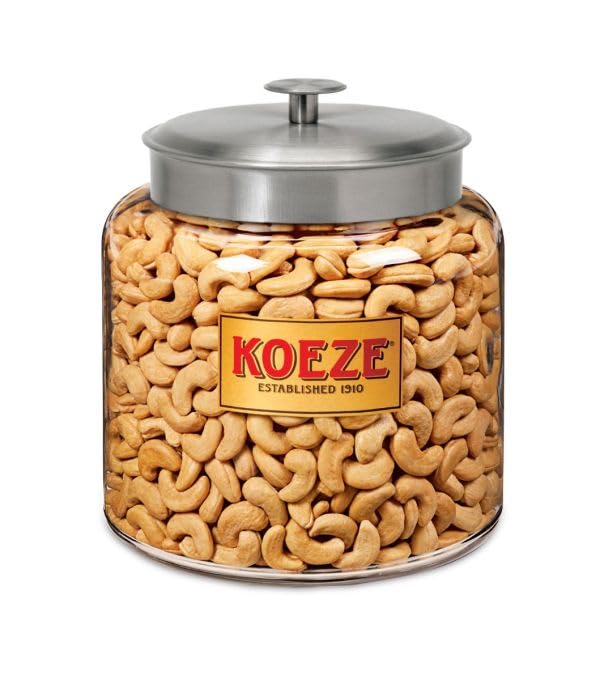Colossal Roasted Cashews – Large & Buttery
