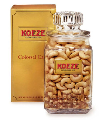 Colossal Roasted Cashews – Large & Buttery
