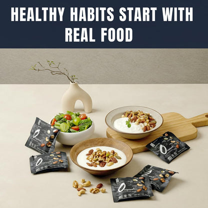 Mixed Nuts Snack Packs – Unsalted, Peanut-Free