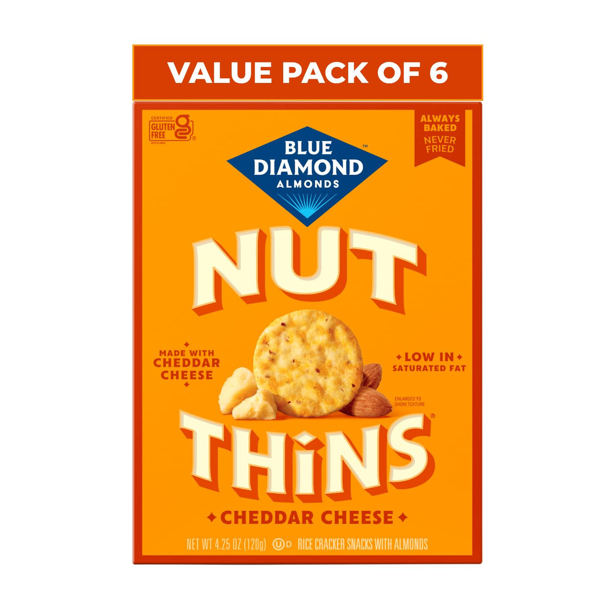 Gluten-Free Nut Crackers – Hint of Sea Salt