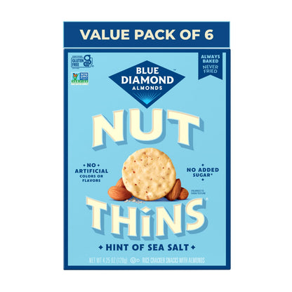 Gluten-Free Nut Crackers – Hint of Sea Salt