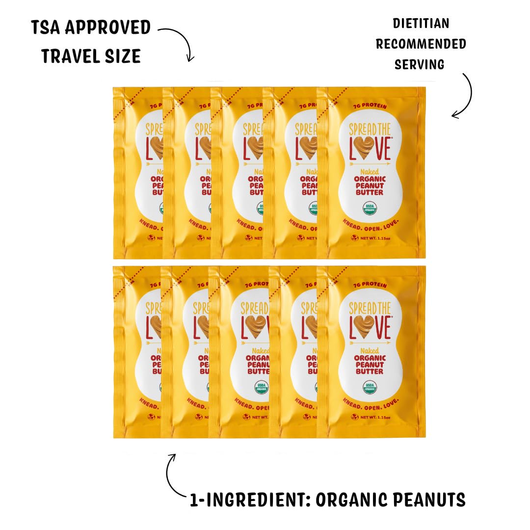 Organic Crunchy Peanut Butter – No Sugar or Salt