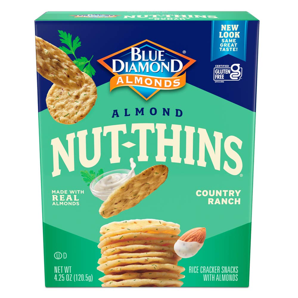 Gluten-Free Nut Crackers – Hint of Sea Salt