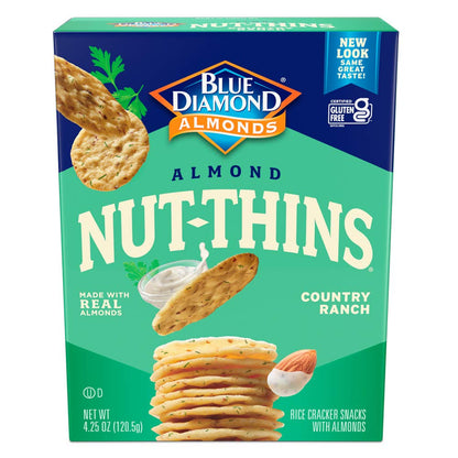Gluten-Free Nut Crackers – Hint of Sea Salt