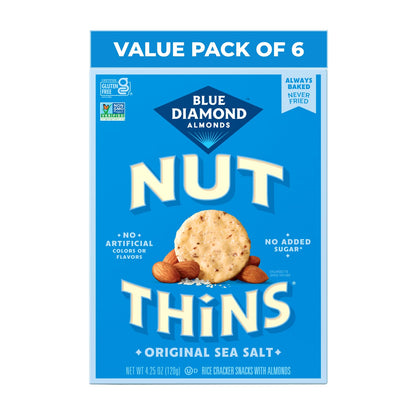 Gluten-Free Nut Crackers – Hint of Sea Salt