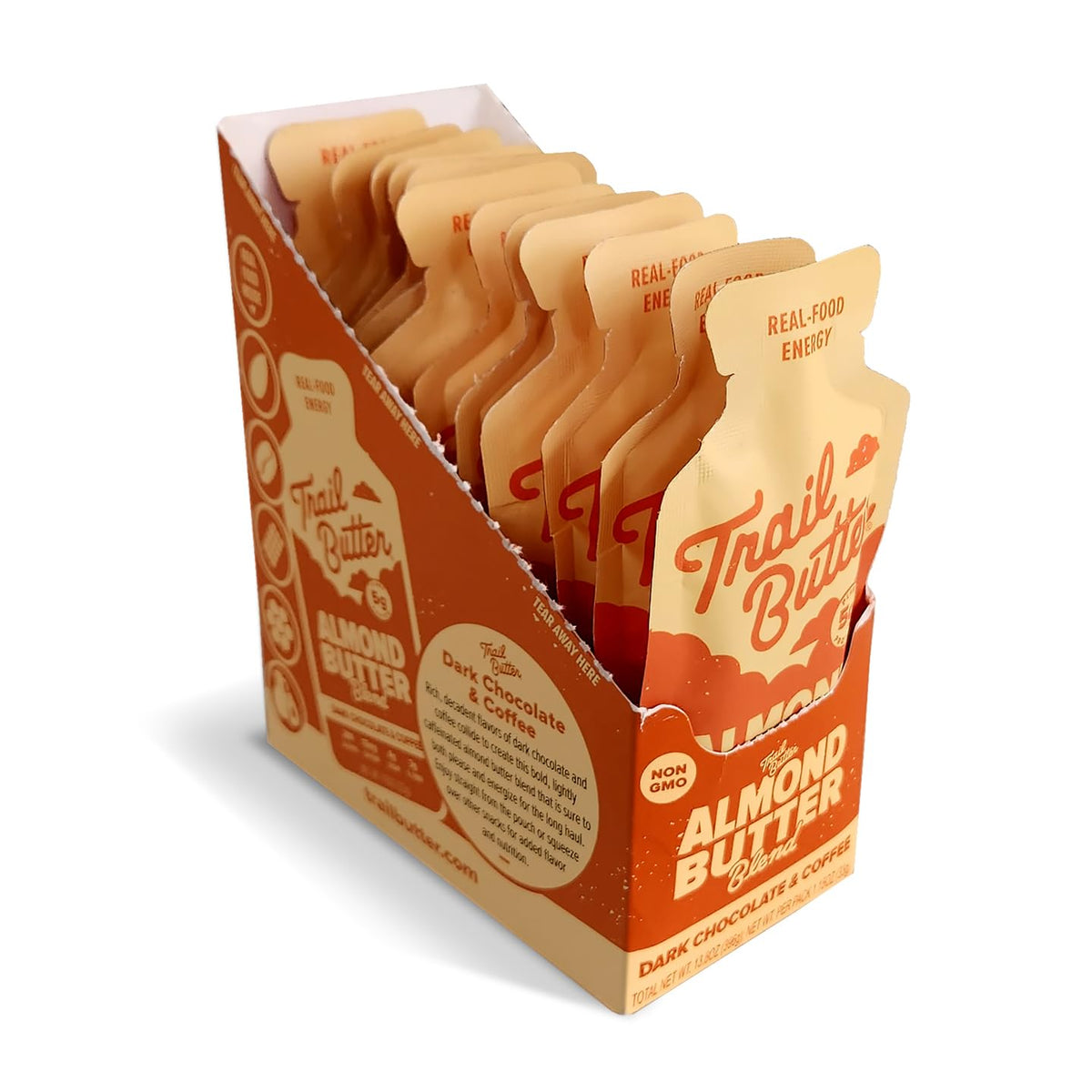 Nut Butter Pouches – Protein Energy Snack, 12-Pack