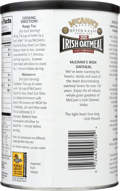 Irish Steel Cut Oatmeal – Traditional Hearty Oats