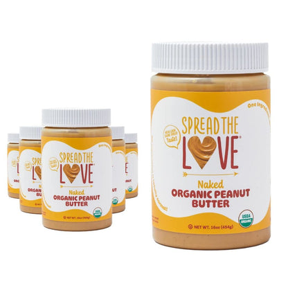 Organic Crunchy Peanut Butter – No Sugar or Salt