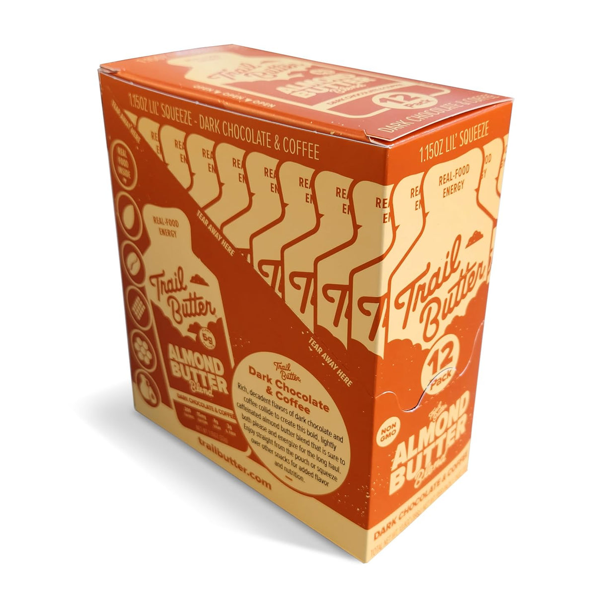 Nut Butter Pouches – Protein Energy Snack, 12-Pack
