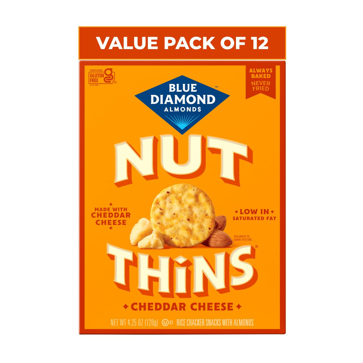 Gluten-Free Nut Crackers – Hint of Sea Salt