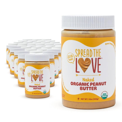 Organic Crunchy Peanut Butter – No Sugar or Salt