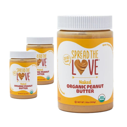 Organic Crunchy Peanut Butter – No Sugar or Salt