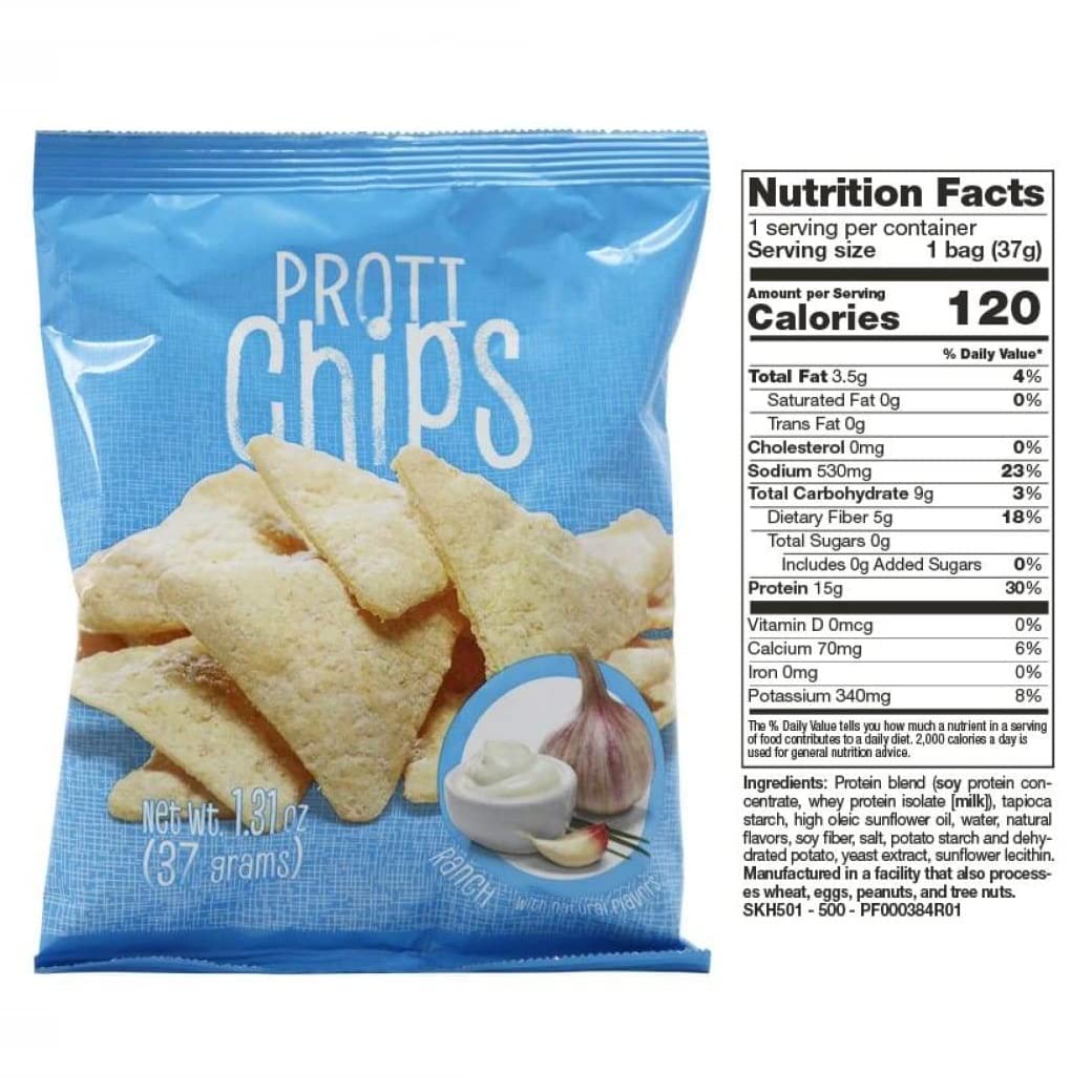 BariatricPal Proti Diet Protein Chips - Barbecue