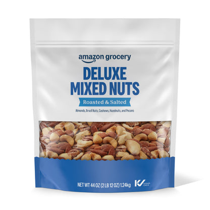 Deluxe Mixed Nuts – Roasted & Salted, 44 oz