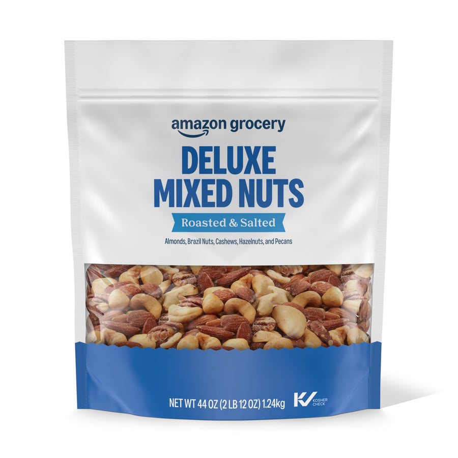 Deluxe Mixed Nuts – Roasted & Salted, 44 oz