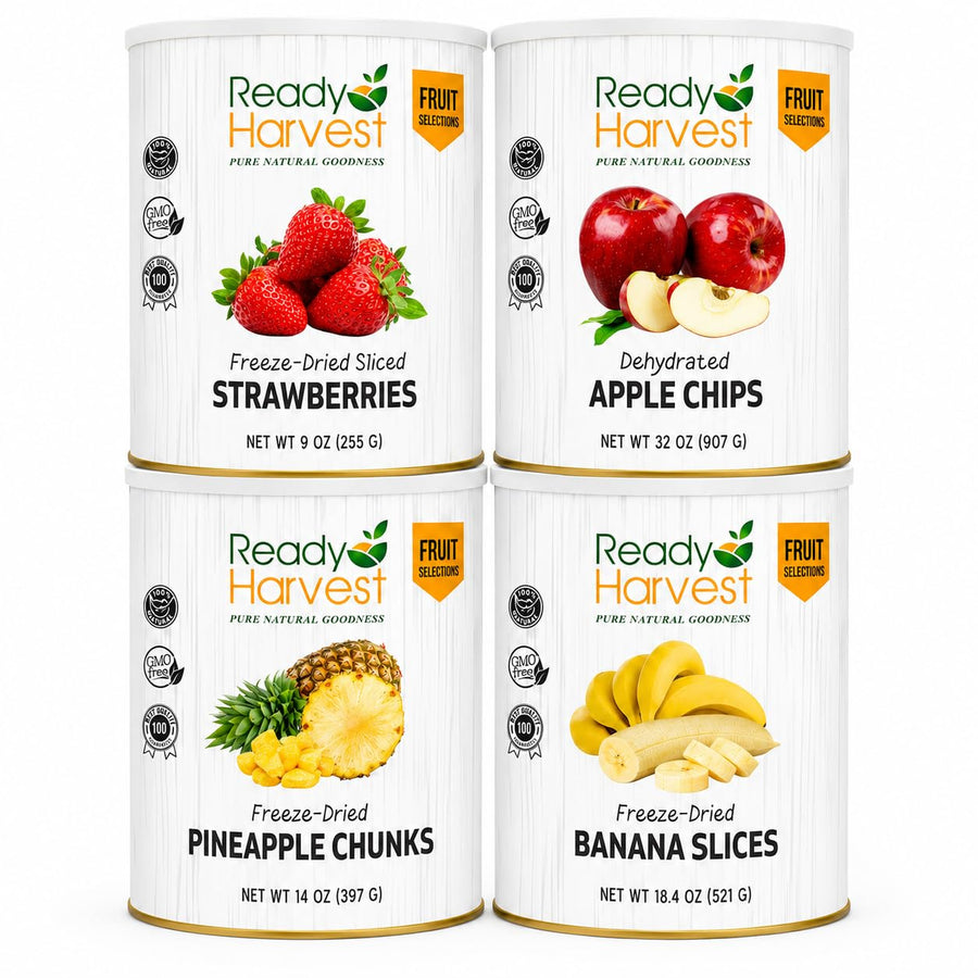 Freeze-Dried Fruit Variety Pack – 4 Large Cans