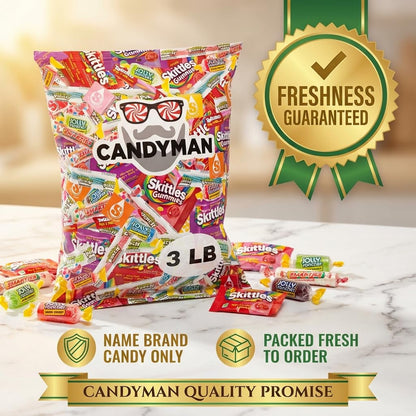 Assorted Candy – Individually Wrapped, 20 lb