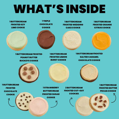 Assorted Cookies – 100 Individually Wrapped