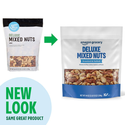 Deluxe Mixed Nuts – Roasted & Salted, 44 oz