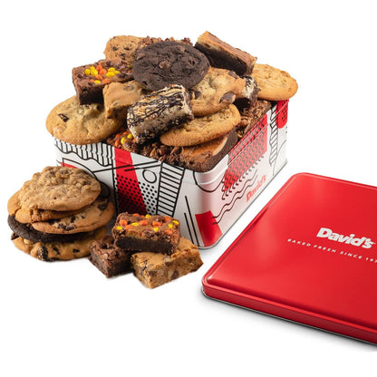 David’s Cookies Brownies Gift Basket