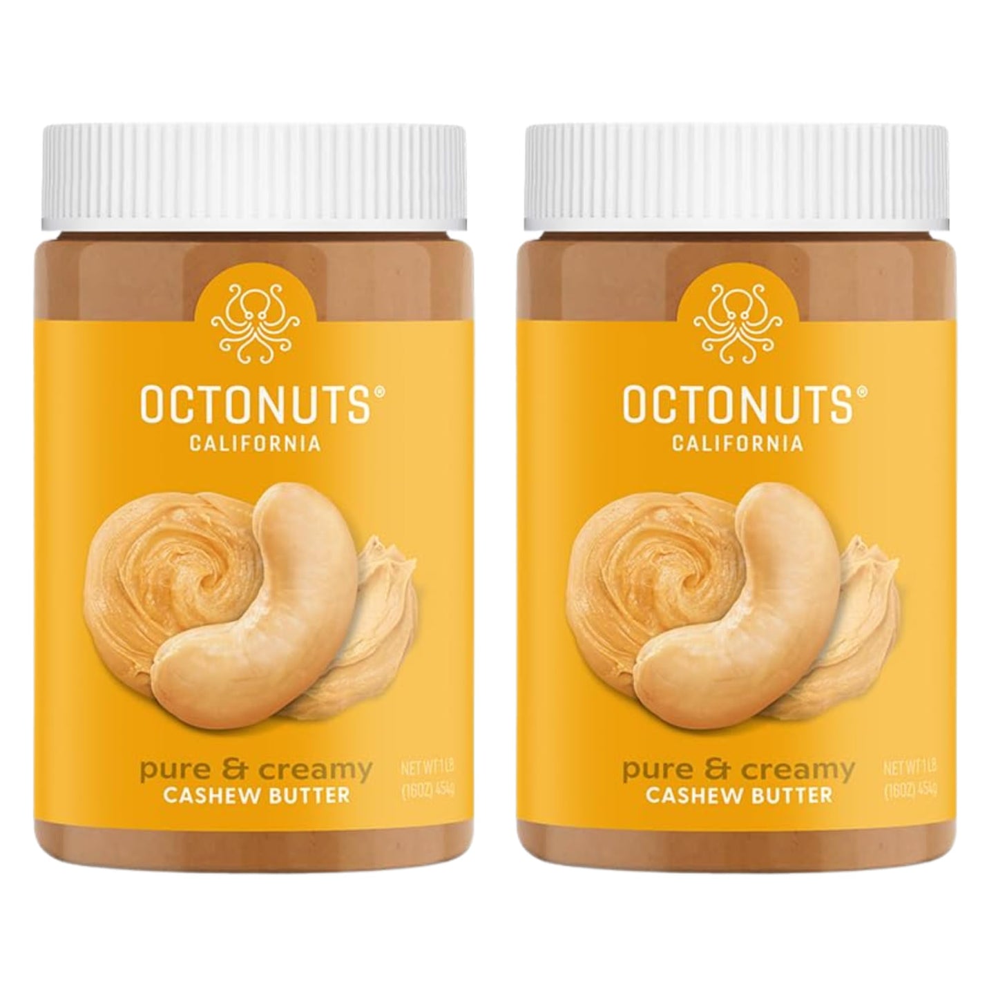 Creamy Nut Butter – Single Ingredient, 16 oz