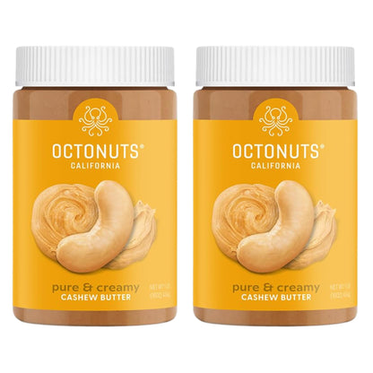 Creamy Nut Butter – Single Ingredient, 16 oz