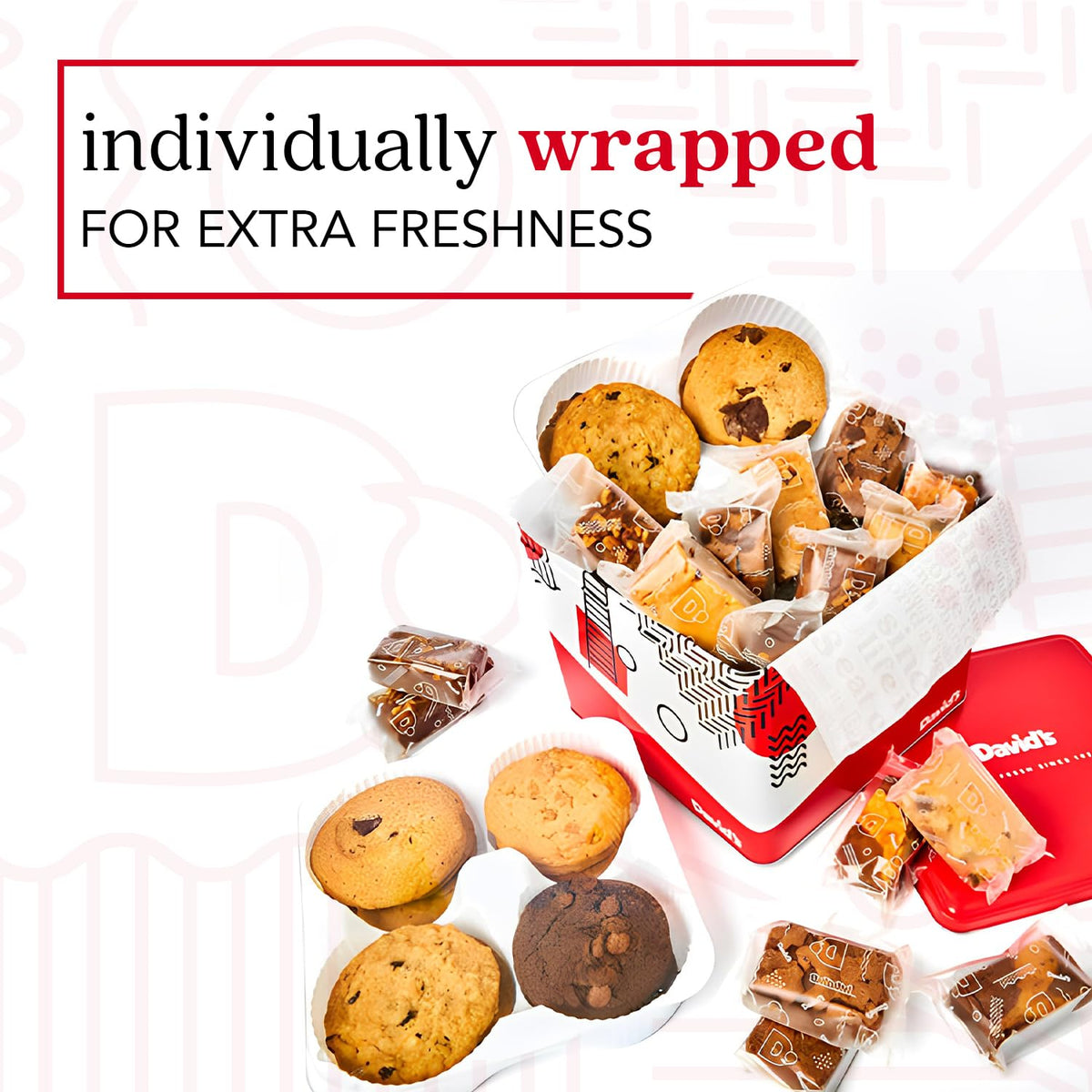 David’s Cookies Brownies Gift Basket