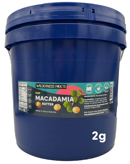 Wilderness Poets Raw Macadamia Butter