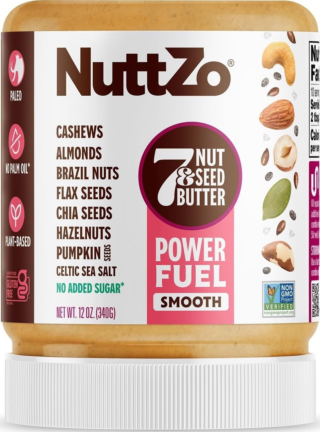 7-Nut & Seed Butter – No Added Sugar or Oil