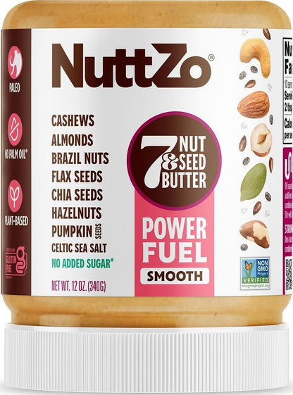 7-Nut & Seed Butter – No Added Sugar or Oil