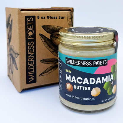Wilderness Poets Raw Macadamia Butter