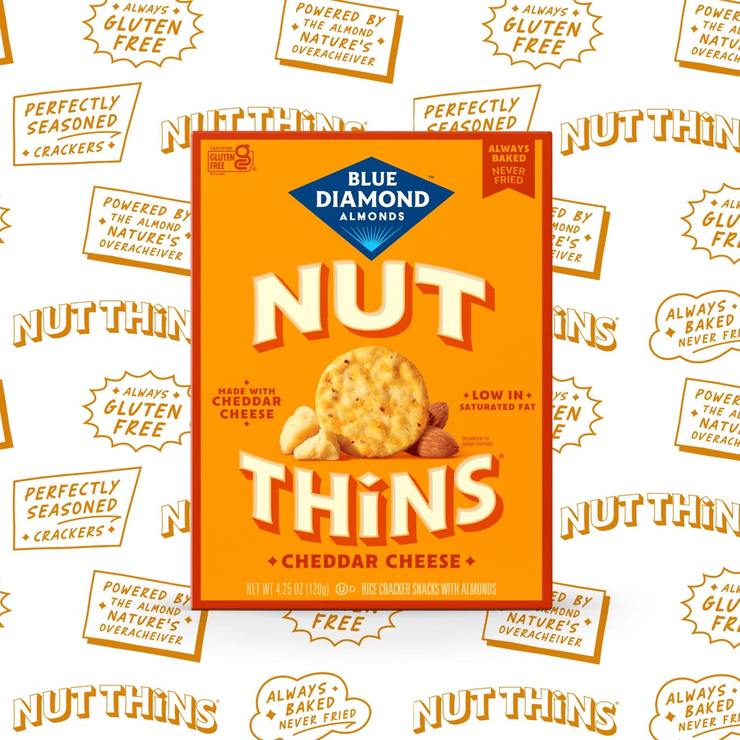 Gluten-Free Nut Crackers – Hint of Sea Salt