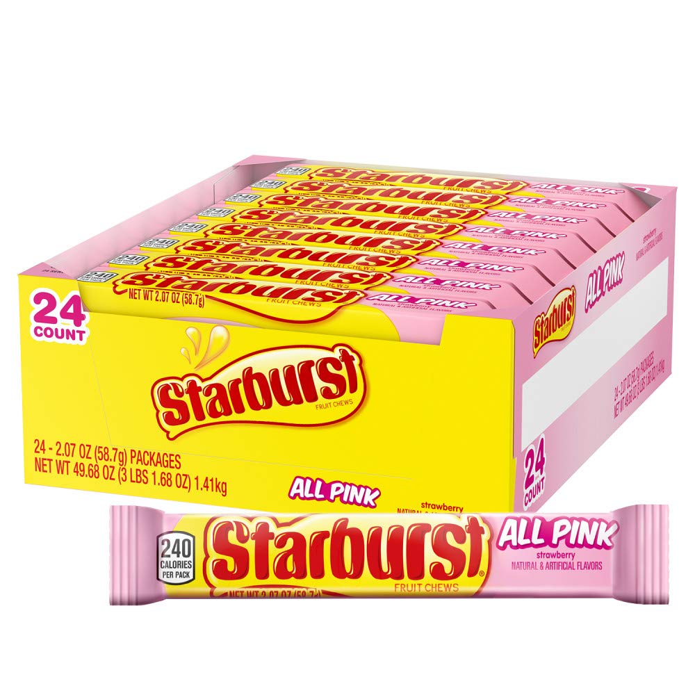 Red Fruit Chews – 4-Flavor Variety, 24-Pack