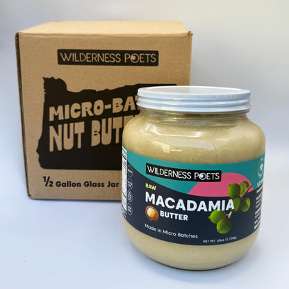 Wilderness Poets Raw Macadamia Butter