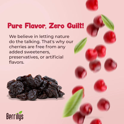 Organic Dried Tart Cherries – Unsweetened, 5 lb