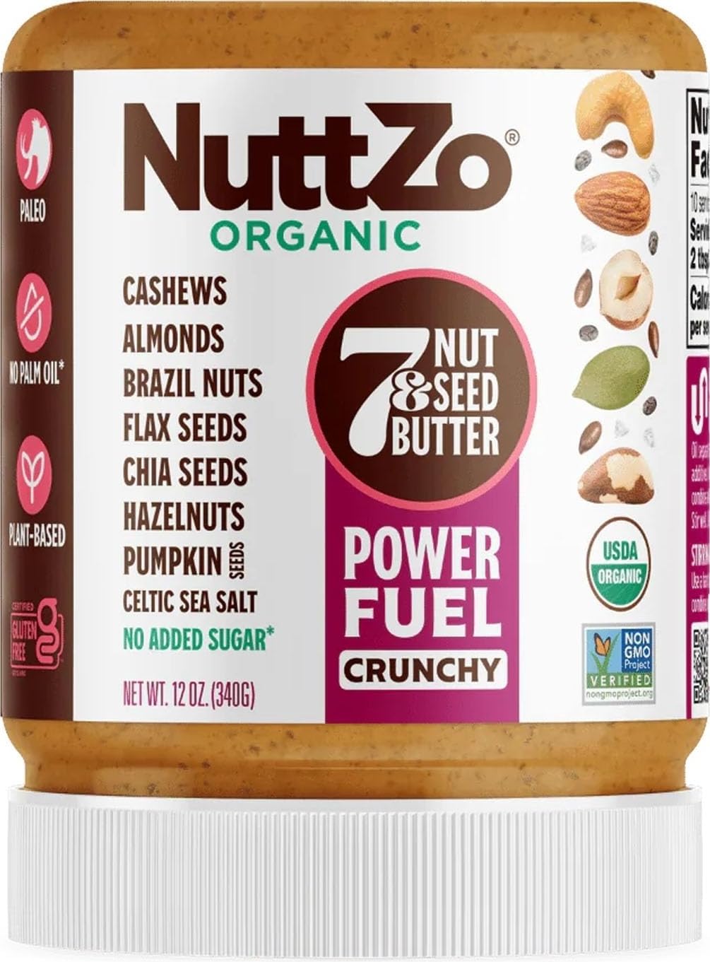 7-Nut & Seed Butter – No Added Sugar or Oil