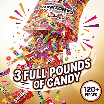 Assorted Candy – Individually Wrapped, 20 lb