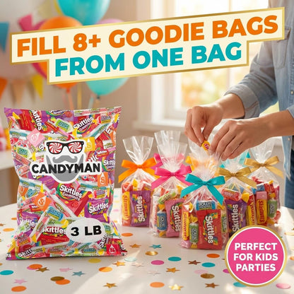 Assorted Candy – Individually Wrapped, 20 lb