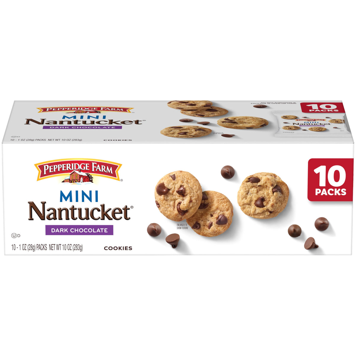 Dark Chocolate Milano Cookies – 10 Snack Packs