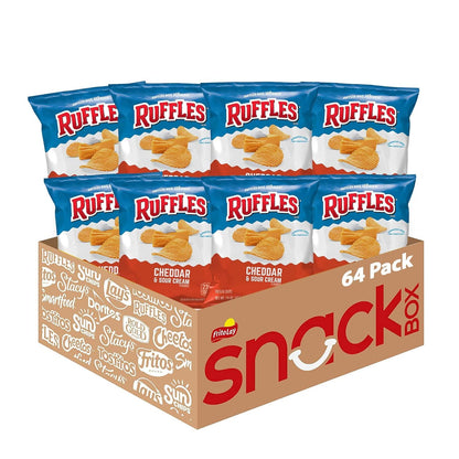 Original Ridged Potato Chips – 60 Snack Packs