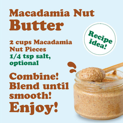 Macadamia Nut Halves & Pieces – Natural & Crunchy
