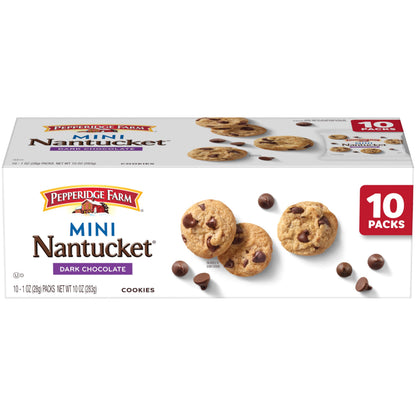 Dark Chocolate Milano Cookies – 10 Snack Packs