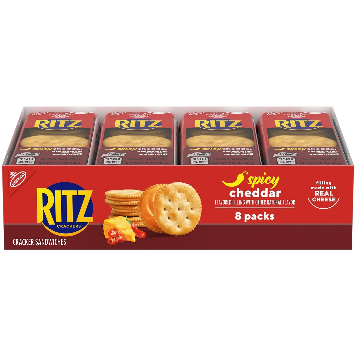 Peanut Butter Sandwich Crackers – Crisp & Creamy