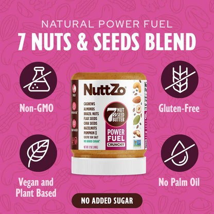 7-Nut & Seed Butter – No Added Sugar or Oil