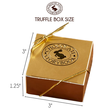 Chocolate Truffle Assortment – 4-Piece Gift Box