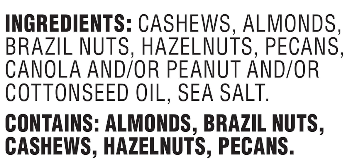 Deluxe Mixed Nuts – Roasted & Salted, 44 oz